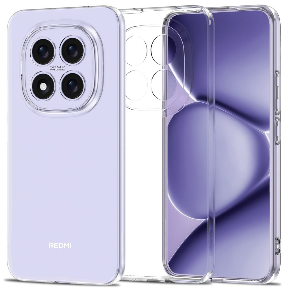 TechWave Clear 2mm case for Xiaomi Redmi Note 15 Pro 5G (camera protection)