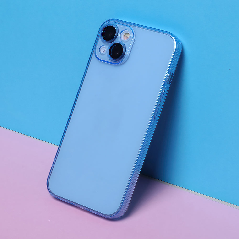 TechWave Color Clear case for Samsung Galaxy A25 5G blue