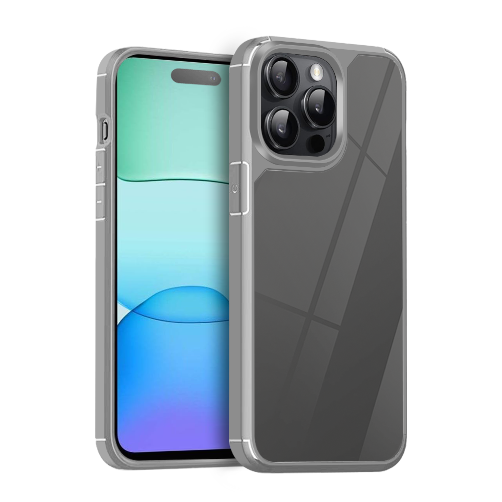 TechWave Color Shield case for Apple iPhone 15 Pro grey