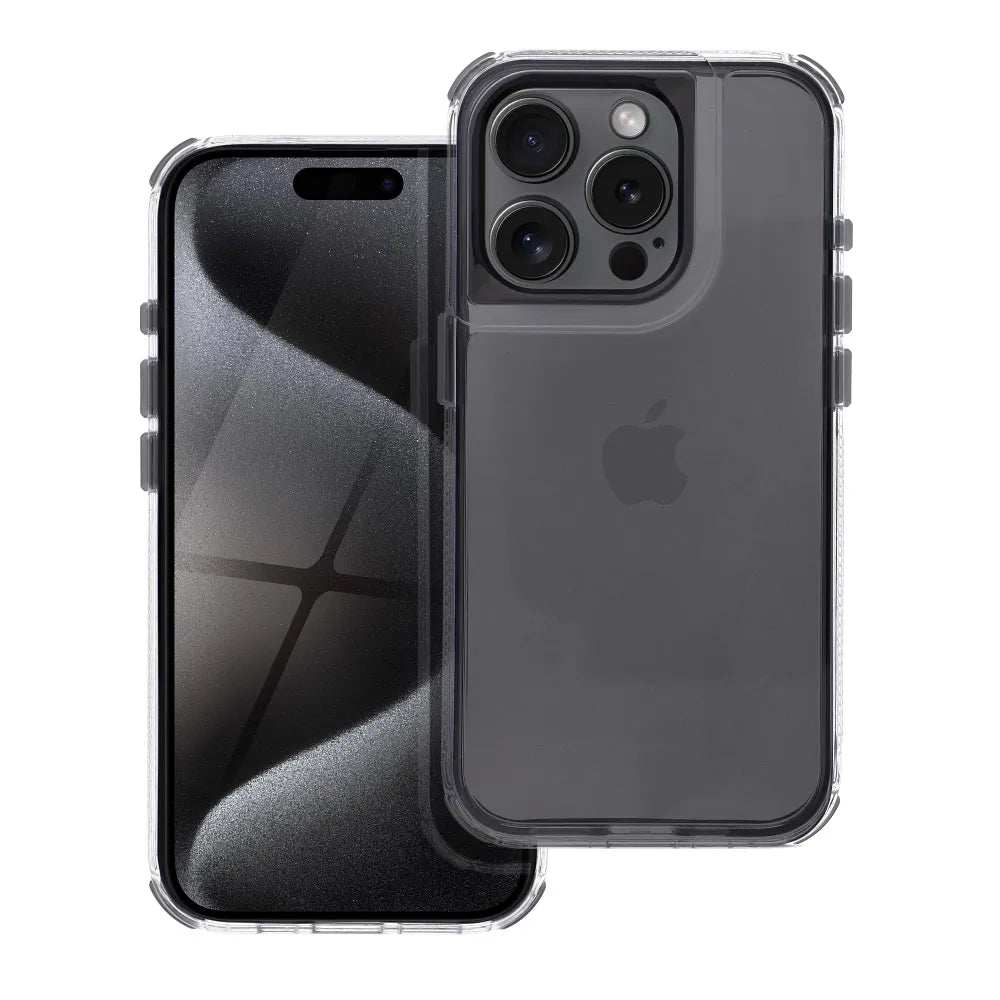 TechWave CrystalGuard case for Apple iPhone 15 Pro Max black