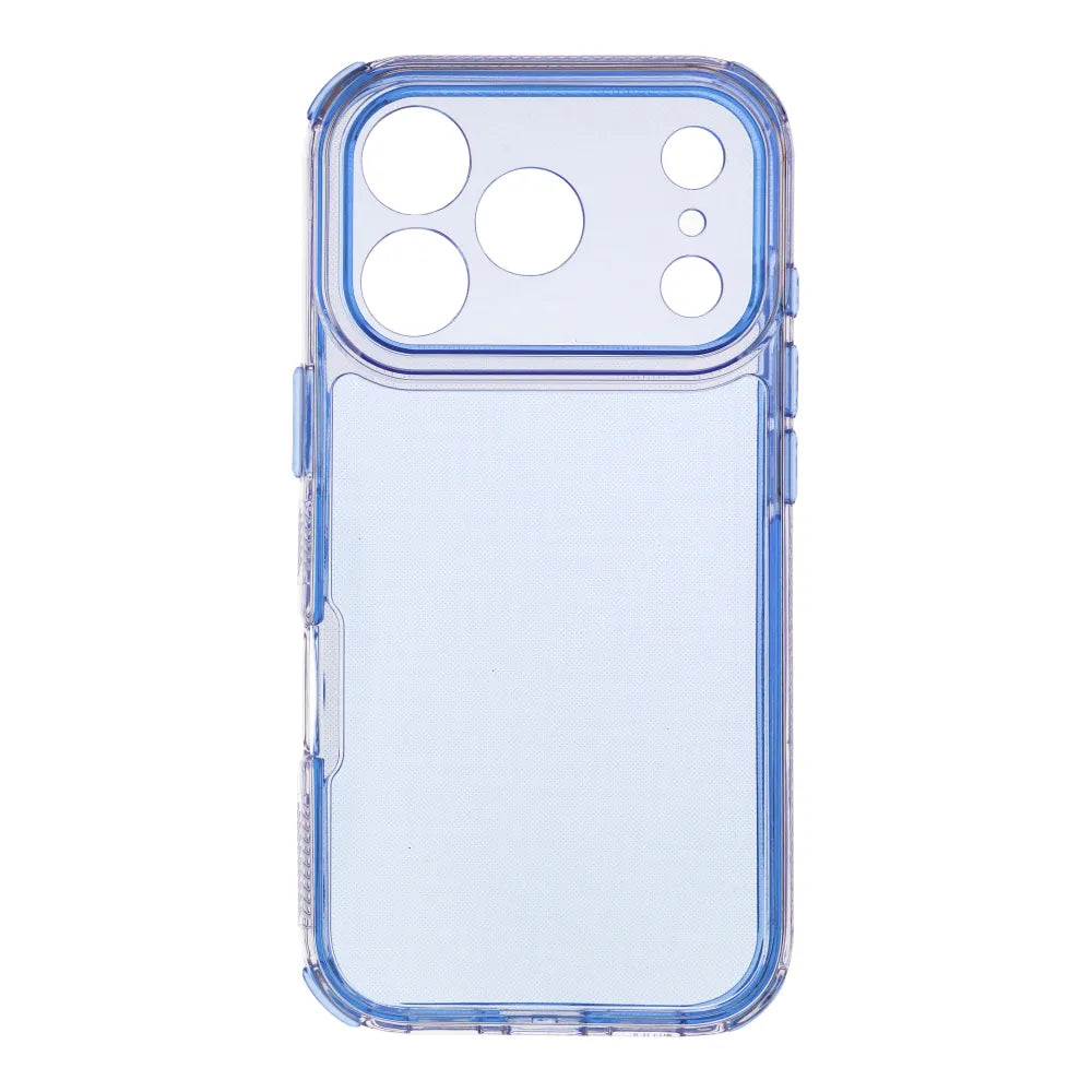 TechWave CrystalGuard case for Apple iPhone 17 Pro blue