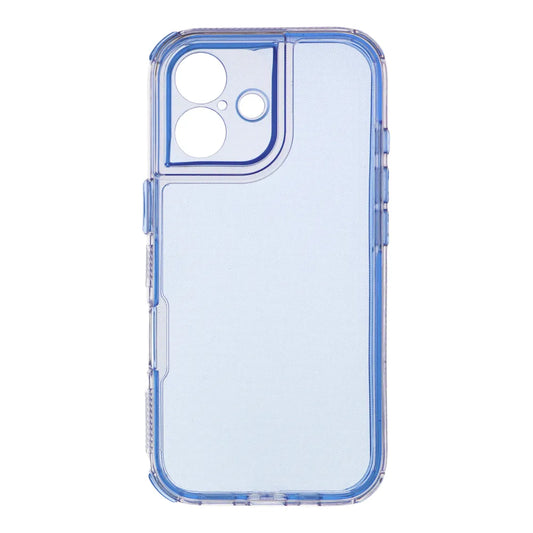 TechWave CrystalGuard case for Apple iPhone 17 blue