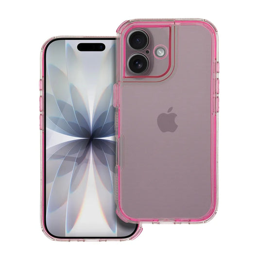 TechWave CrystalGuard case for Apple iPhone 17 pink