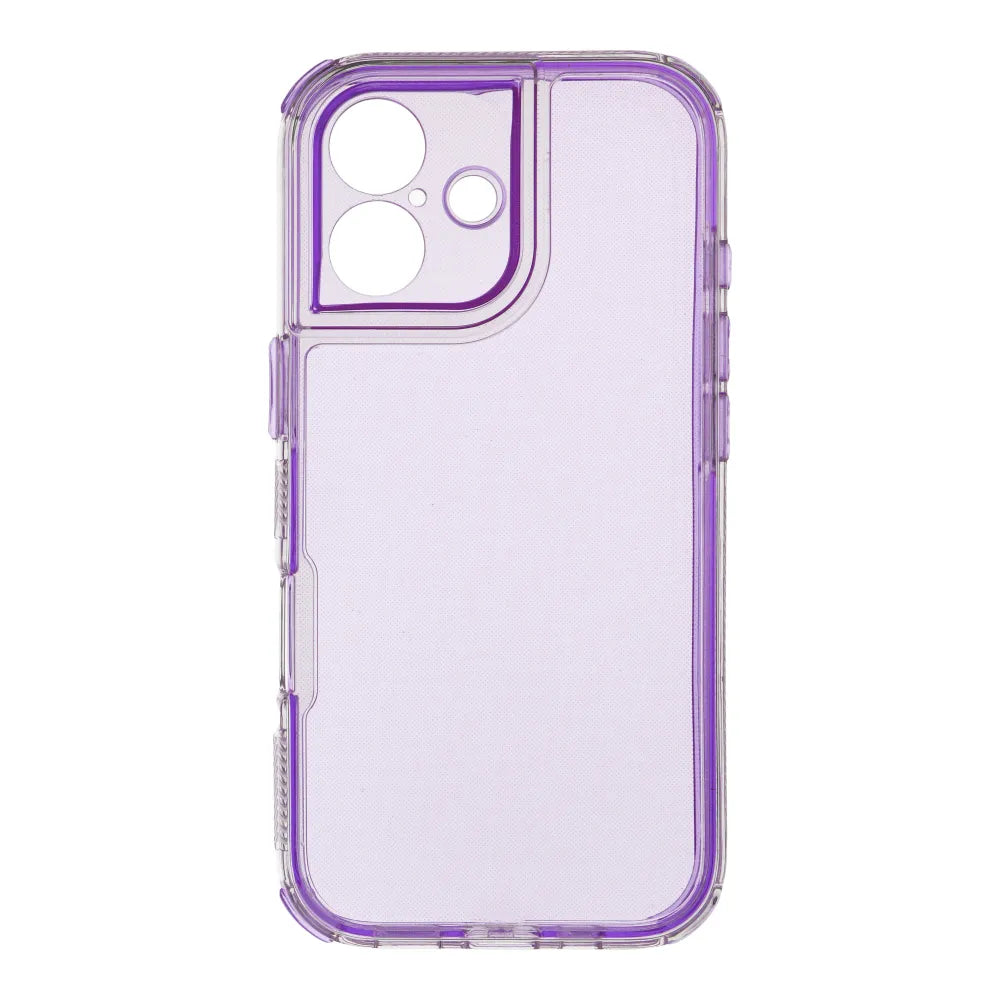 TechWave CrystalGuard case for Apple iPhone 17 violet