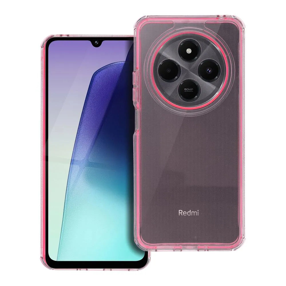 TechWave CrystalGuard case for Xiaomi Redmi 14C pink