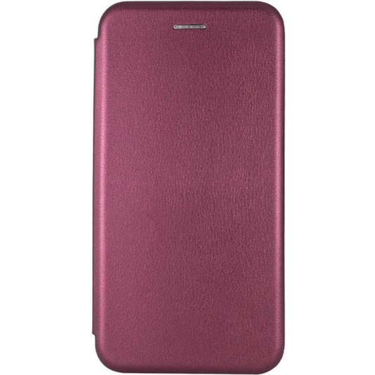 TechWave Curved Book case for Samsung Galaxy S23 burgundy