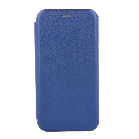 TechWave Curved Book case for iPhone 15 Pro navy blue
