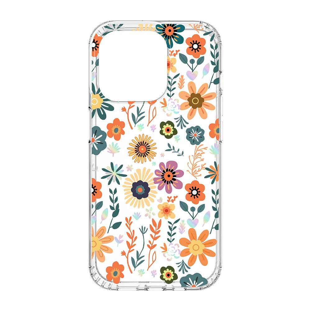 TechWave Deco case for Apple iPhone 15 Pro flowers