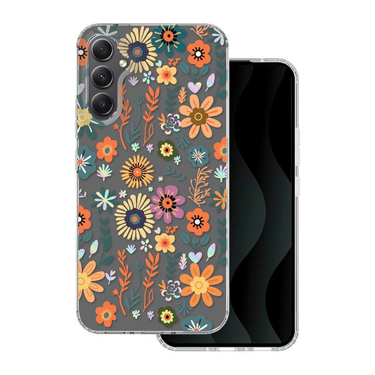 TechWave Deco case for Samsung Galaxy A34 5G flowers