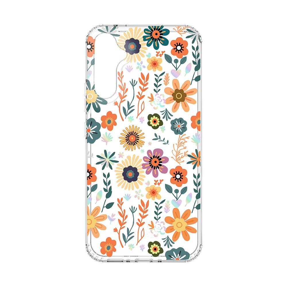 TechWave Deco case for Samsung Galaxy A34 5G flowers