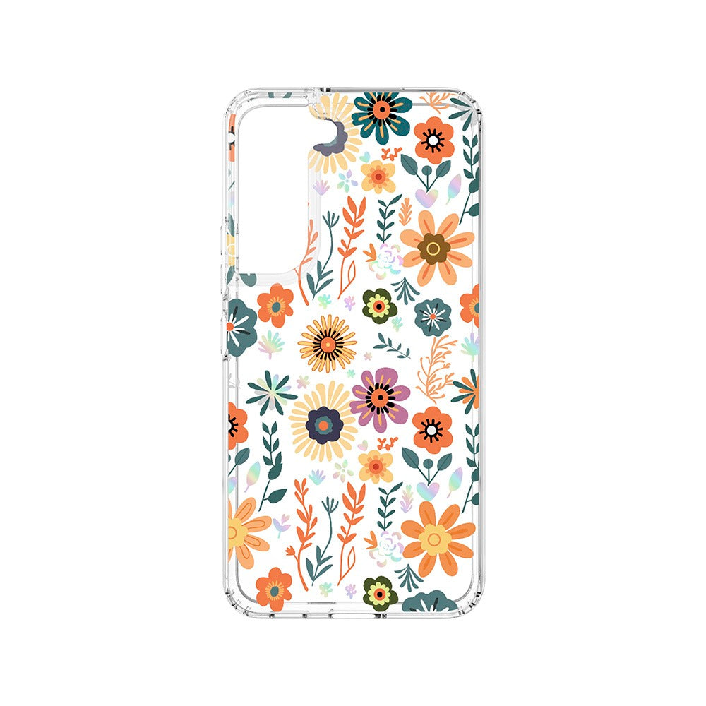 TechWave Deco case for Samsung Galaxy S22 flowers