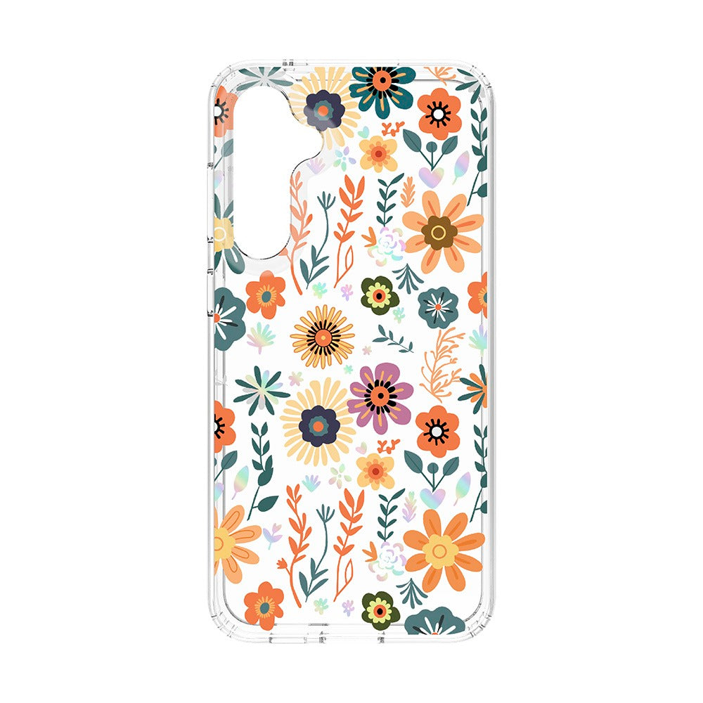 TechWave Deco case for Samsung Galaxy S23 FE flowers