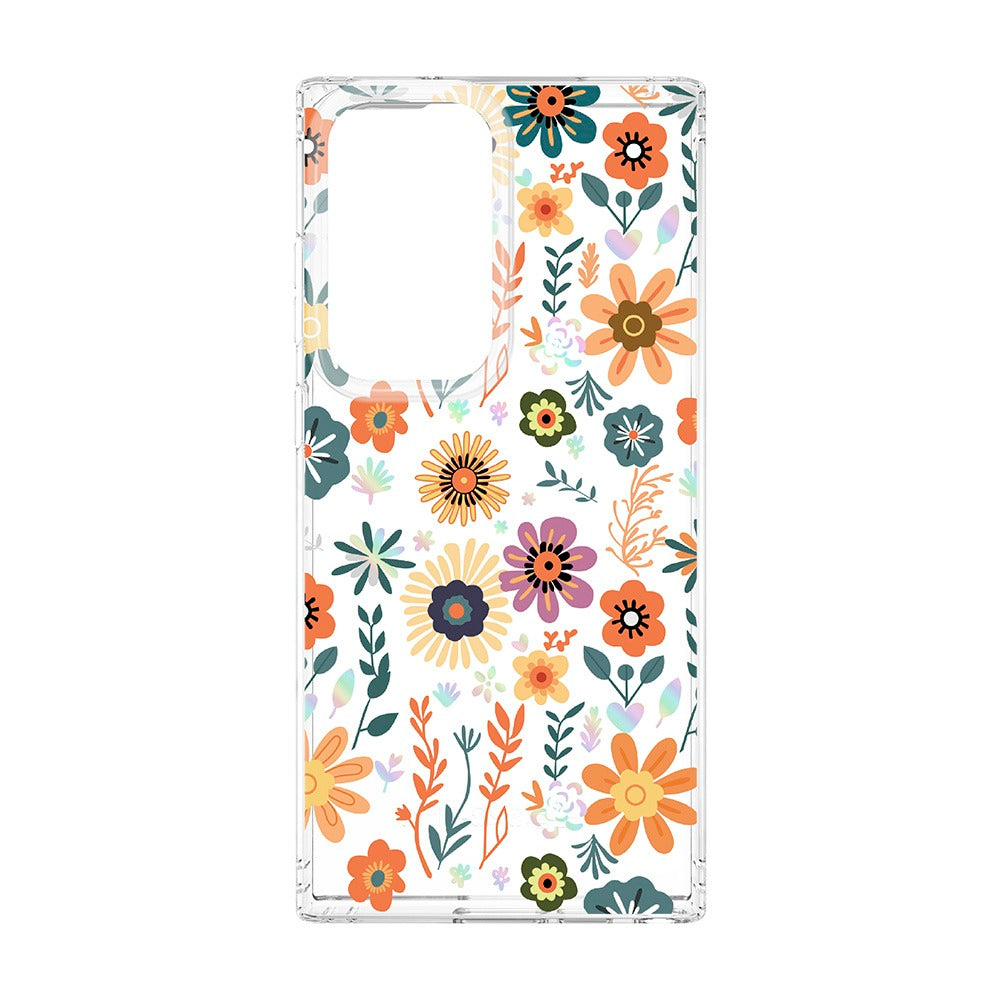 TechWave Deco case for Samsung Galaxy S23 Ultra flowers
