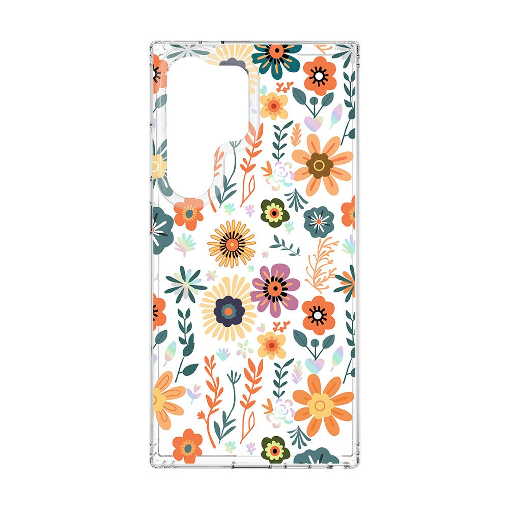 TechWave Deco case for Samsung Galaxy S24 Ultra flowers