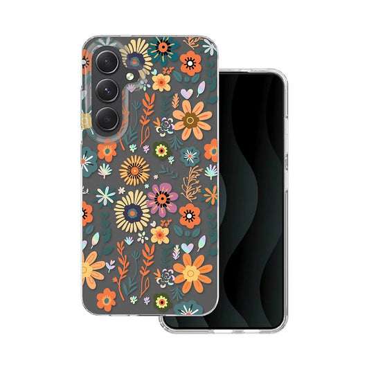TechWave Deco case for Samsung Galaxy S24 flowers
