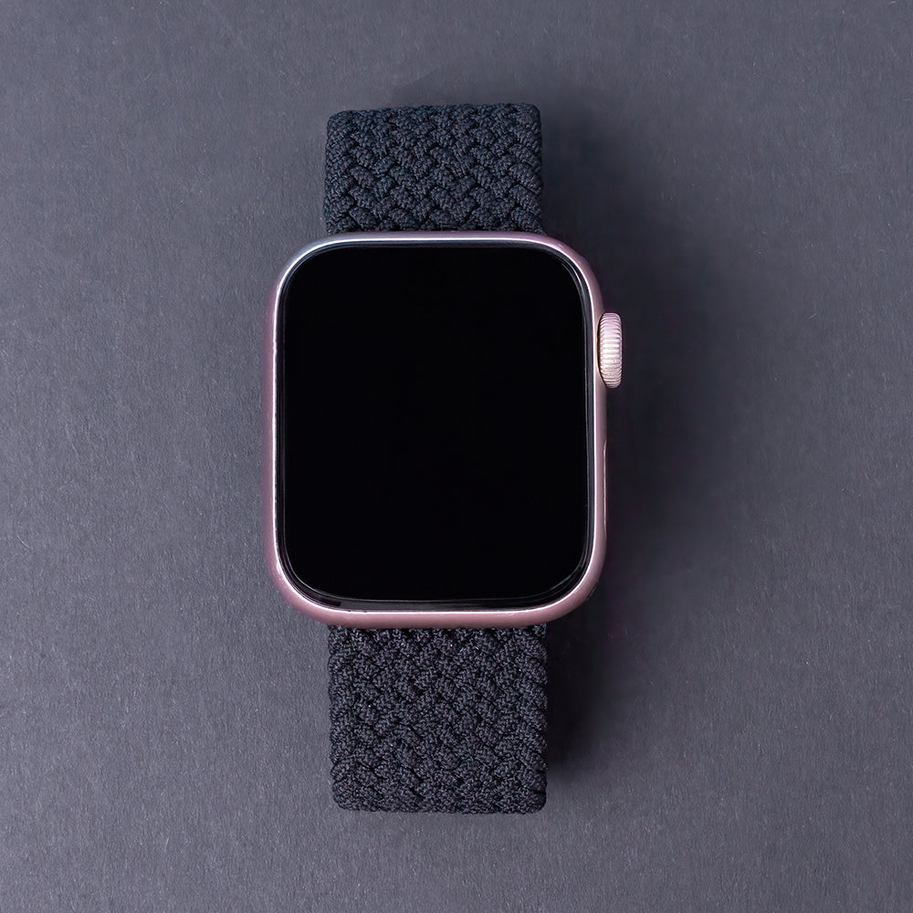 TechWave Elastic wrist band for Apple Watch 42/44/45 mm black (xsmall - 135mm)