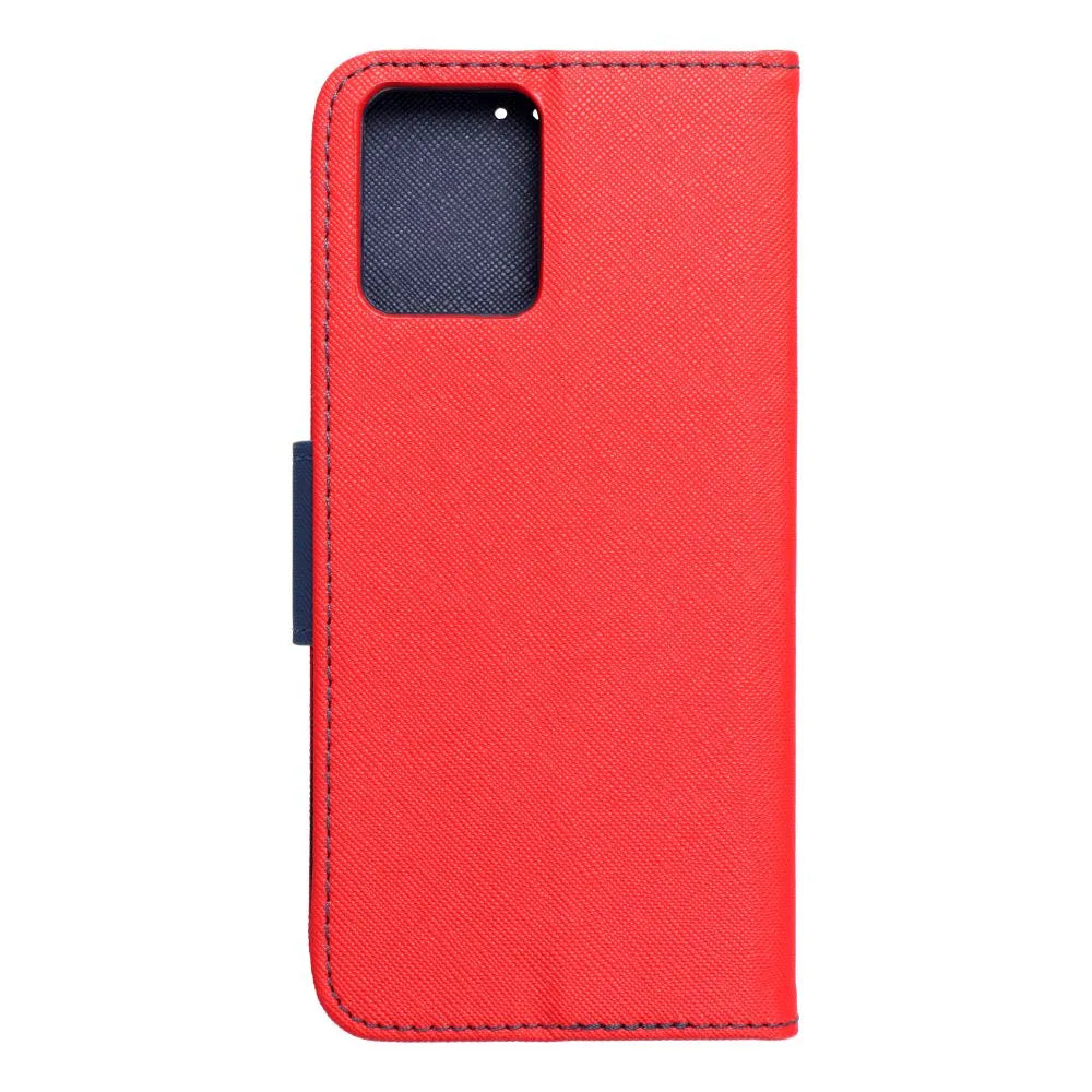 TechWave Fancy Book case for Motorola Moto G14 red / navy blue