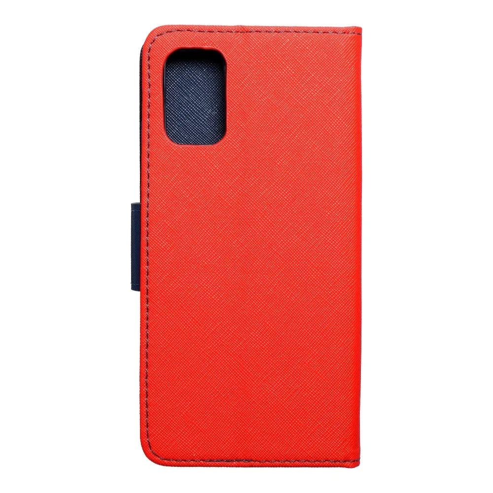 TechWave Fancy Book case for Samsung Galaxy A02s red / navy blue