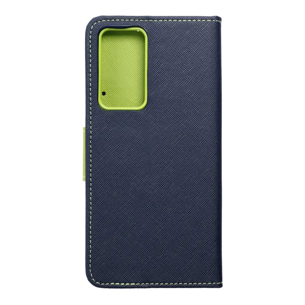 TechWave Fancy Book case for Xiaomi 12 Pro navy blue / lime