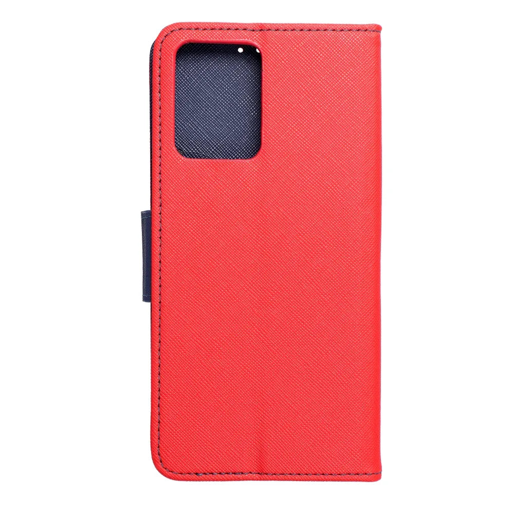 TechWave Fancy Book case for Xiaomi Redmi Note 12 5G red / navy blue
