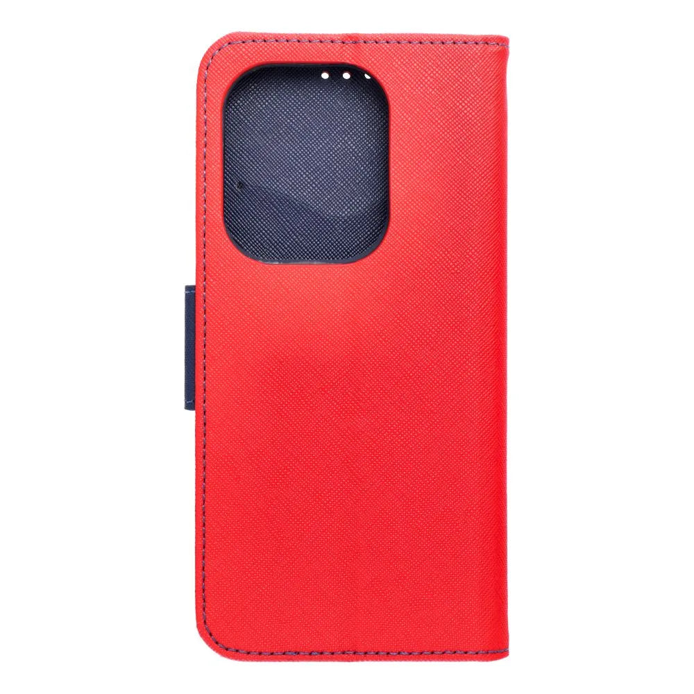 TechWave Fancy Book case for Xiaomi Redmi Note 13 Pro 4G red / navy blue