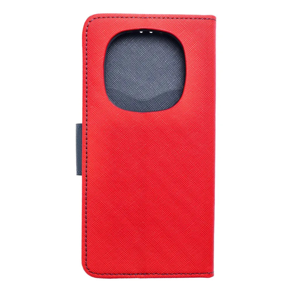 TechWave Fancy Book case for Xiaomi Redmi Note 14 Pro 5G / 14 Pro+ 5G red