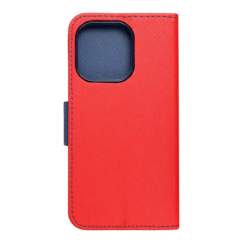 TechWave Fancy Book case for iPhone 14 Pro red / navy blue