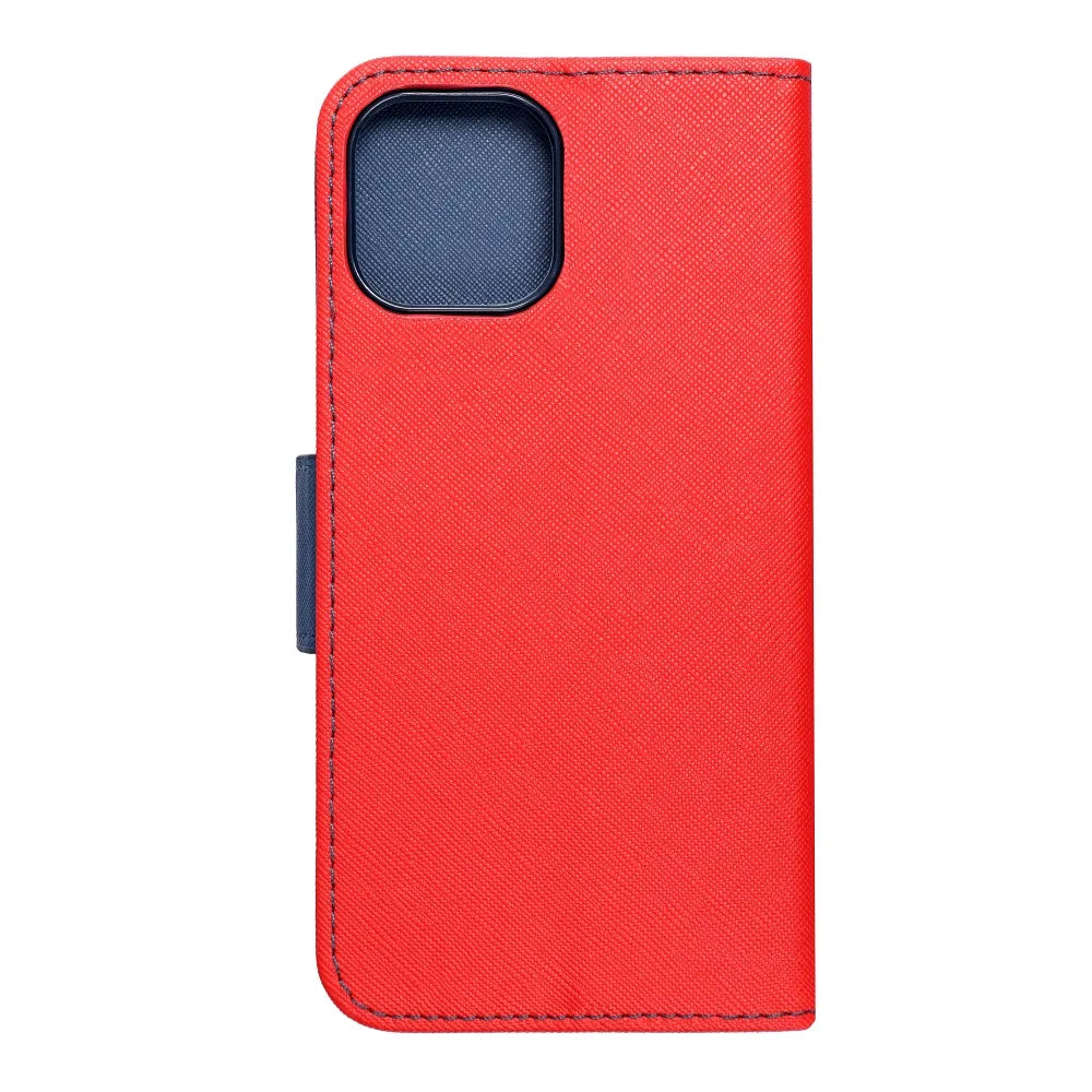 TechWave Fancy Book case for iPhone 14 red / navy blue