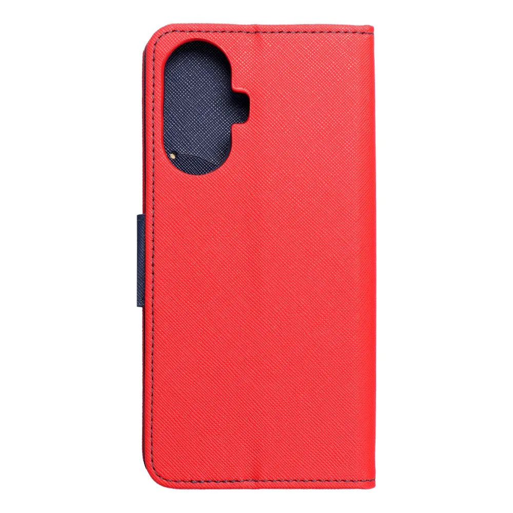 TechWave Fancy book case for Realme C55 red/navy blue