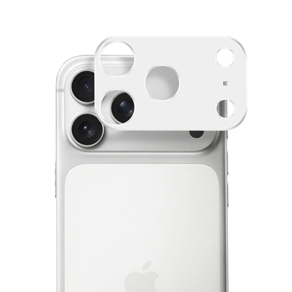 TechWave Full Cover Camera (Bar) Tempered Glass for Apple iPhone 17 Pro Max silver