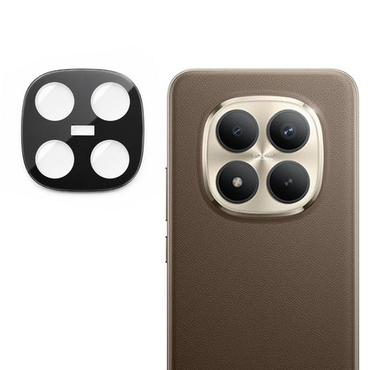 TechWave Full Cover Camera Tempered Glass for Xiaomi Redmi Note 15 Pro+ 5G / Poco M8 Pro 5G black