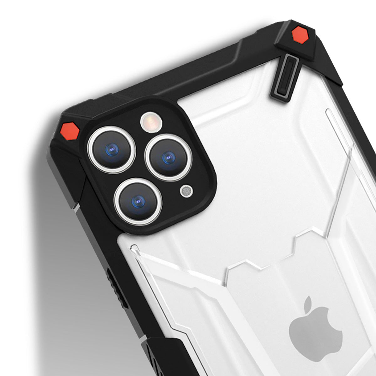 TechWave Hybrid Armor case for iPhone 12 Pro Max black / red