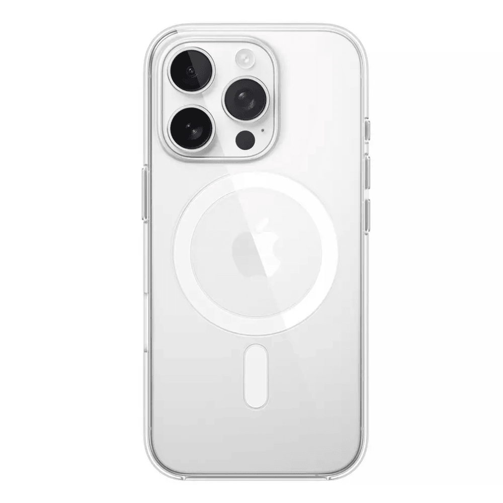 TechWave Magsafe Clear case for Apple iPhone 16 Pro transparent (camera protection)