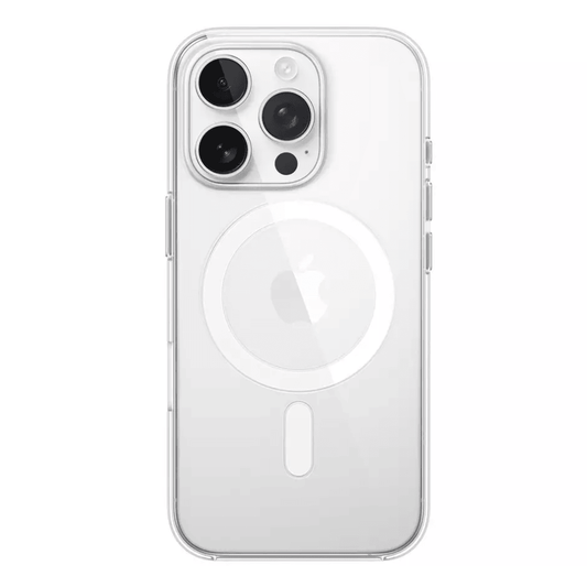 TechWave Magsafe Clear case for Apple iPhone 16 Pro transparent (camera protection)