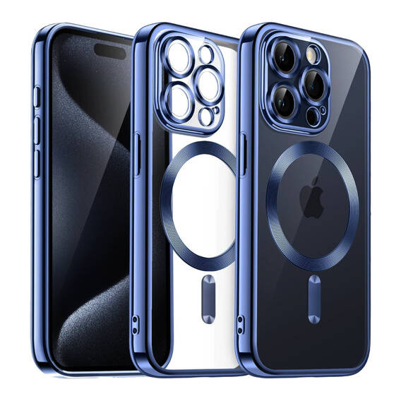 TechWave Magsafe Clear case for iPhone 13 Pro blue