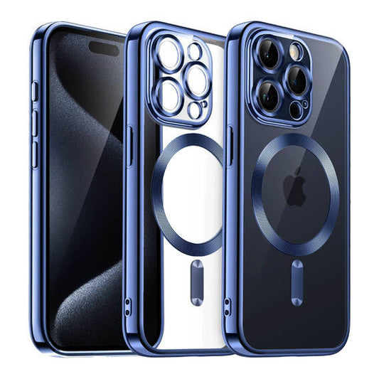 TechWave Magsafe Clear case for iPhone 13 Pro blue