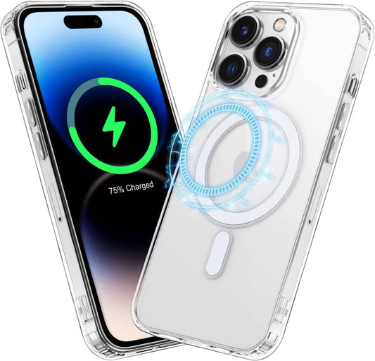 TechWave Magsafe Clear case for iPhone 14 Pro transparent