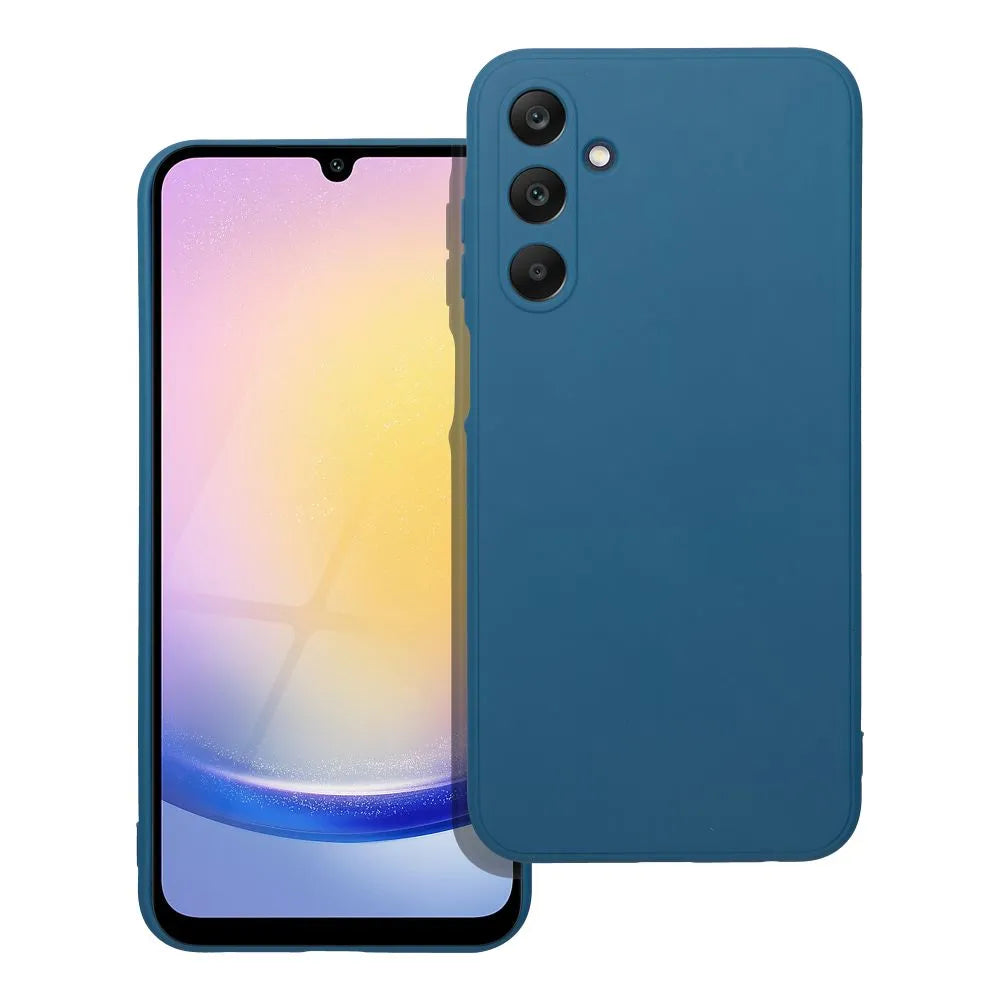 TechWave Matt case for Samsung Galaxy A17 navy blue
