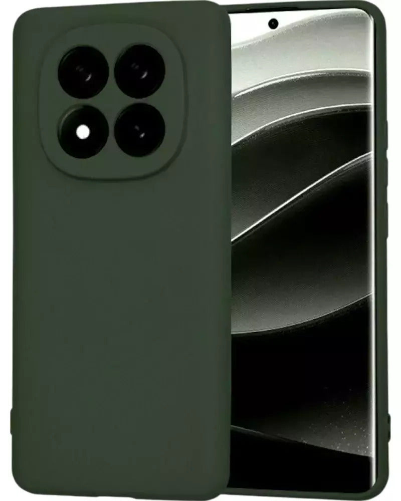 TechWave Matt case for Xiaomi Redmi Note 14 Pro 5G forest green