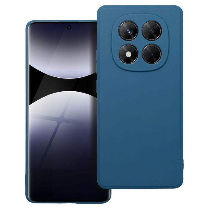 TechWave Matt case for Xiaomi Redmi Note 14 Pro 5G navy blue