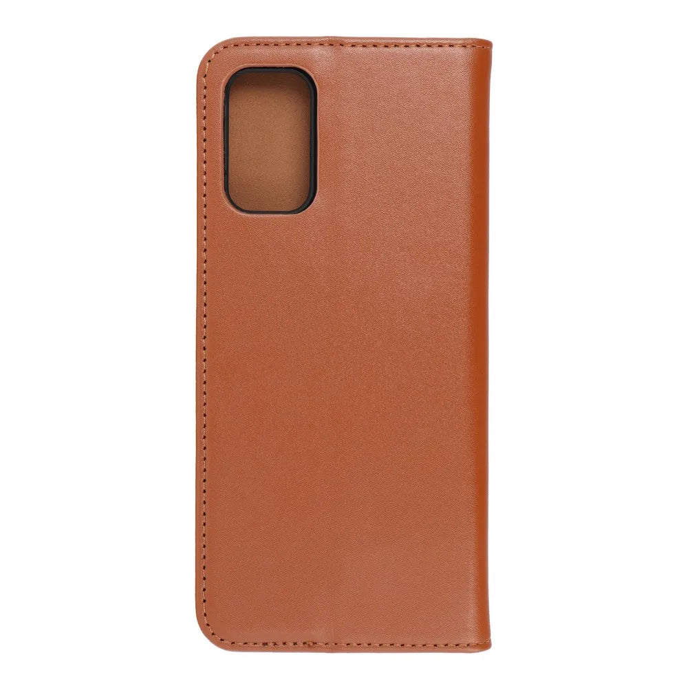 TechWave Pure Leather Case For Xiaomi Poco M4 Pro 5G / Redmi Note 11 T 5G / Redmi Note 11S 5G brown