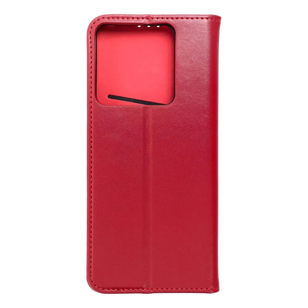 TechWave Pure Leather case for Xiaomi Redmi Note 13 Pro 5G red