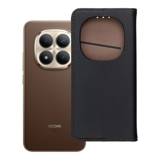 TechWave Pure Leather case for Xiaomi Redmi Note 15 Pro+ 5G black