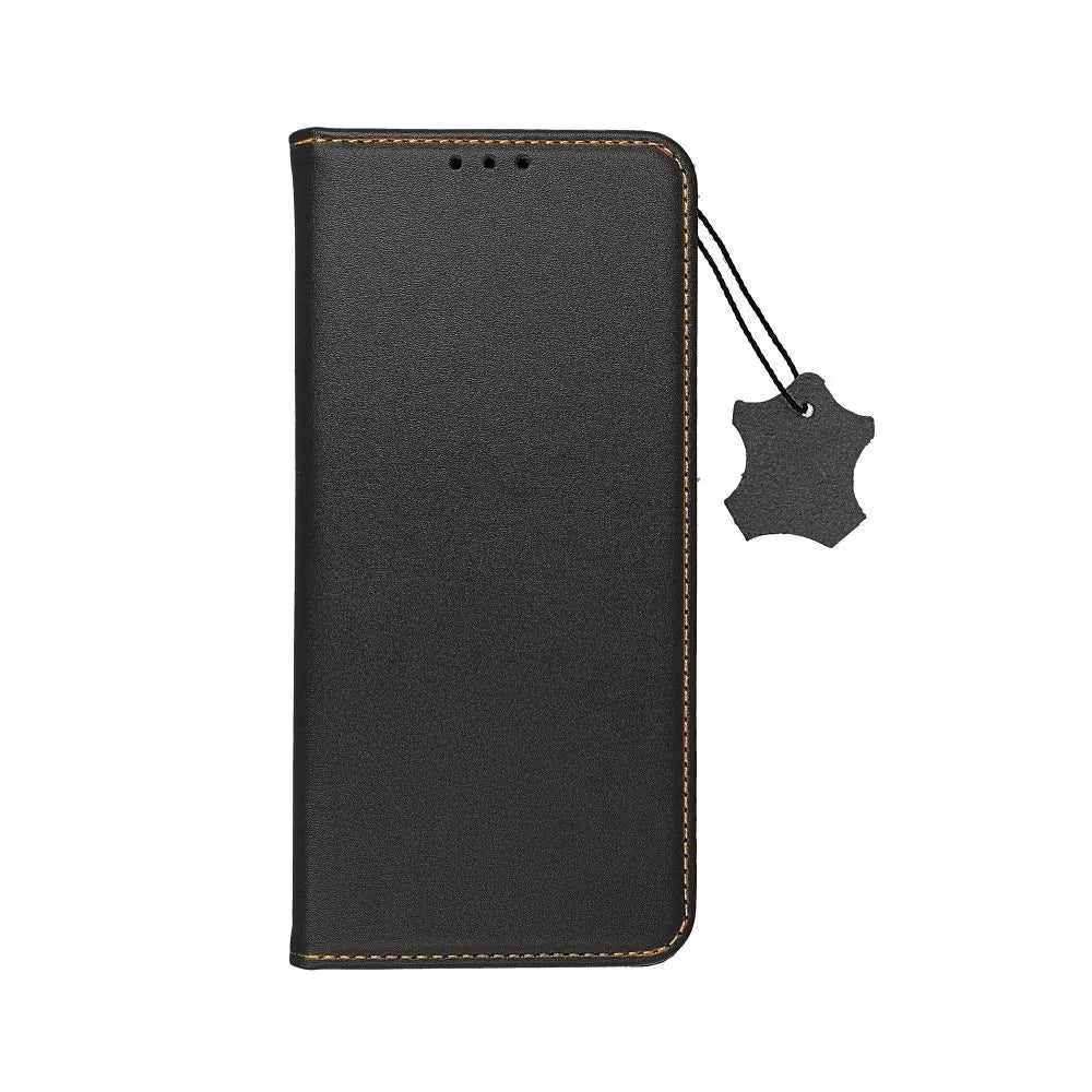 TechWave Pure Leather case for Xiaomi Redmi Note 15 Pro+ 5G black