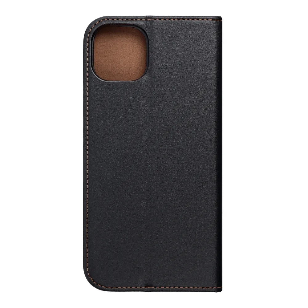TechWave Pure Leather case for iPhone 14 Plus black