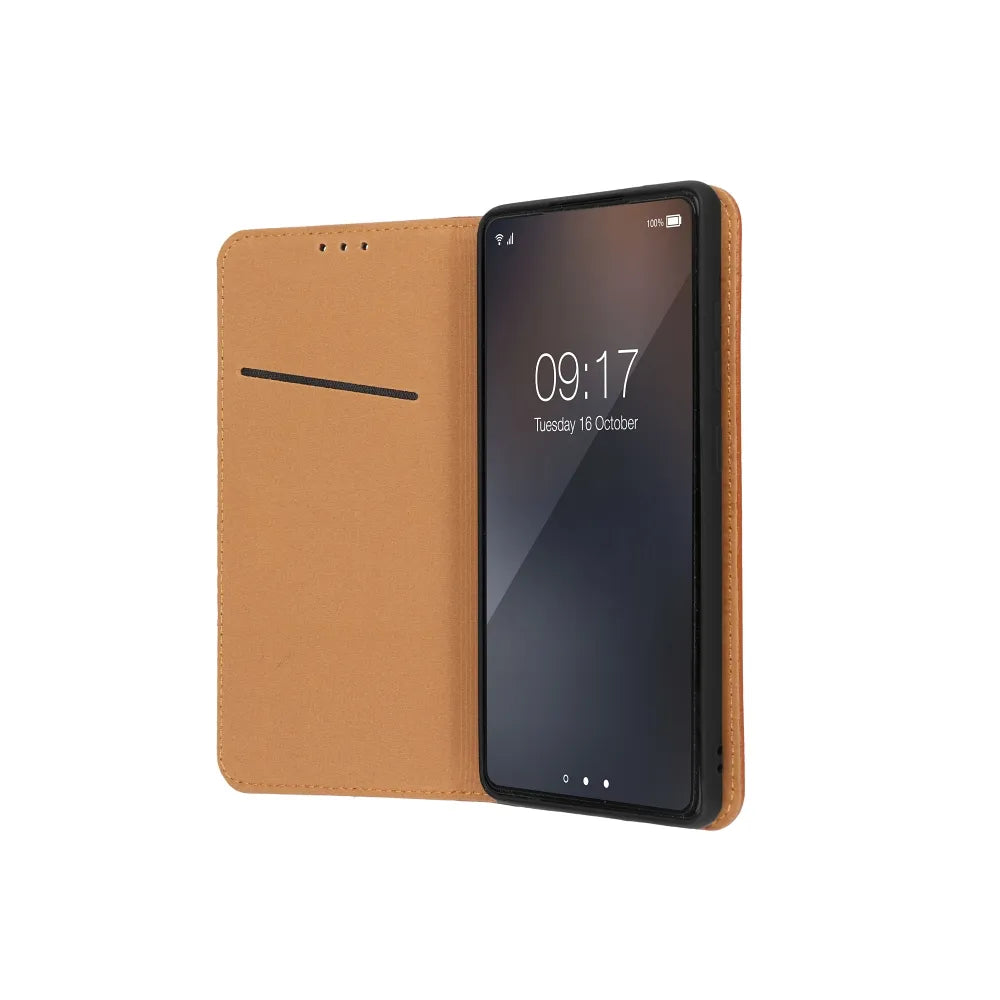 TechWave Pure Leather case for iPhone 14 brown