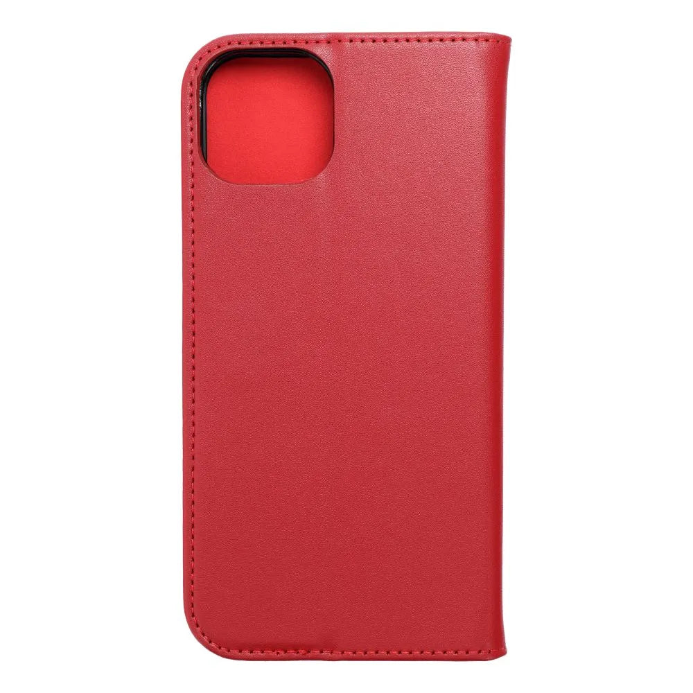TechWave Pure Leather case for iPhone 15 Plus red