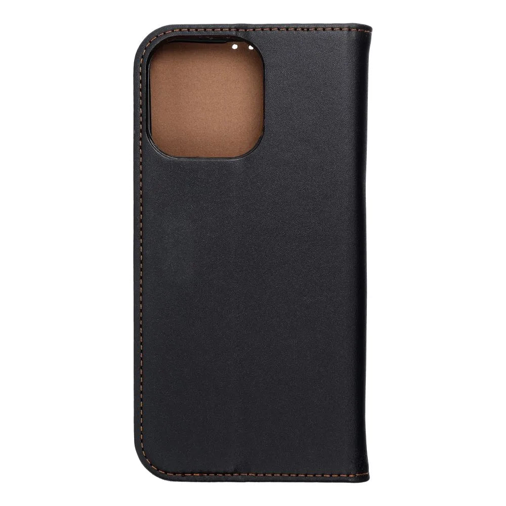 TechWave Pure Leather case for iPhone 15 Pro Max black
