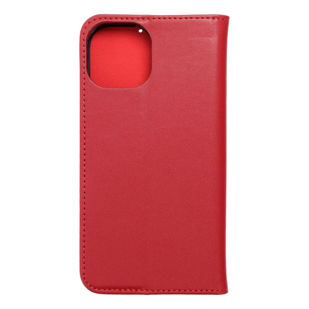 TechWave Pure Leather case for iPhone 15 red