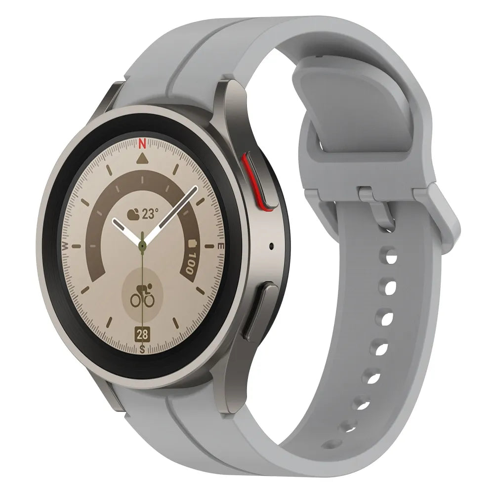 TechWave Silicone wrist band for Samsung Watch 4 / 5 grey